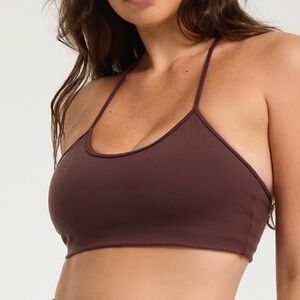 Booty by Brabants minimal bra, burnt orange color